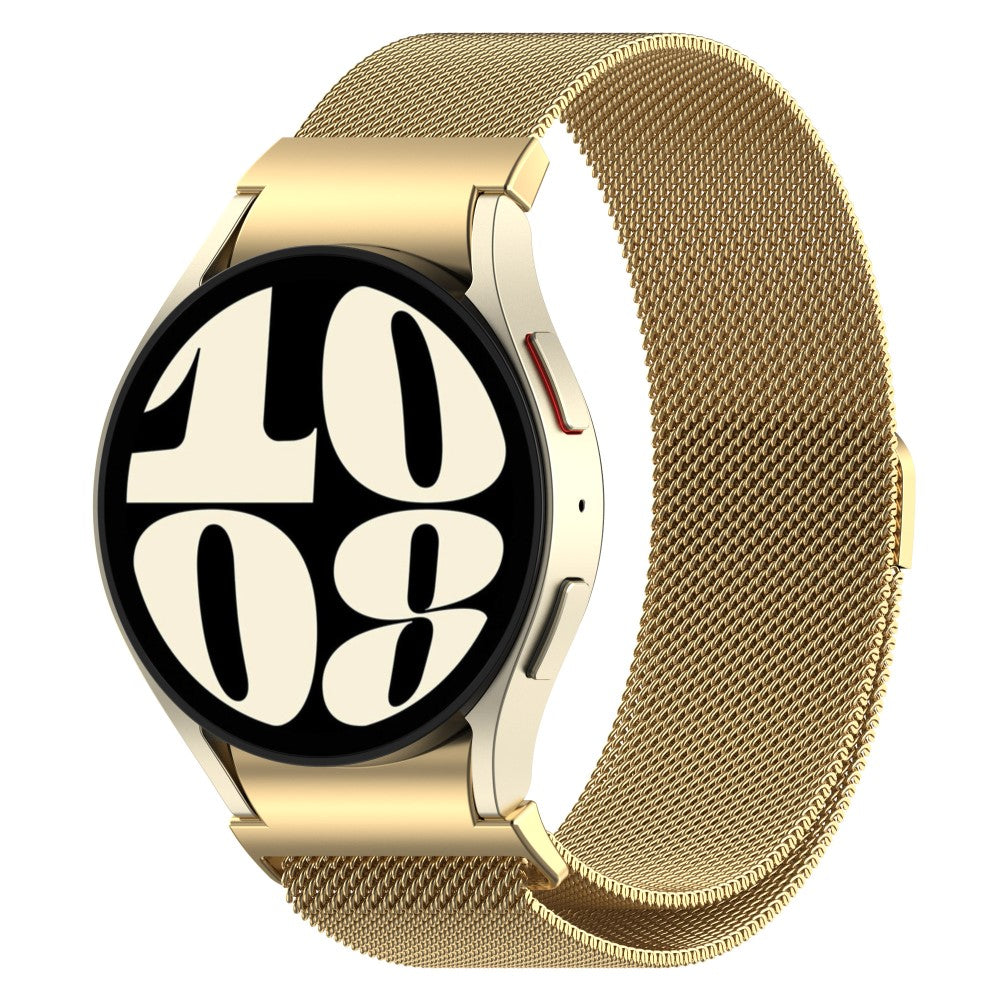 Samsung Galaxy Watch Universal 20mm Quick Release Strap Stainless Steel Watch Band - Gold#serie_1