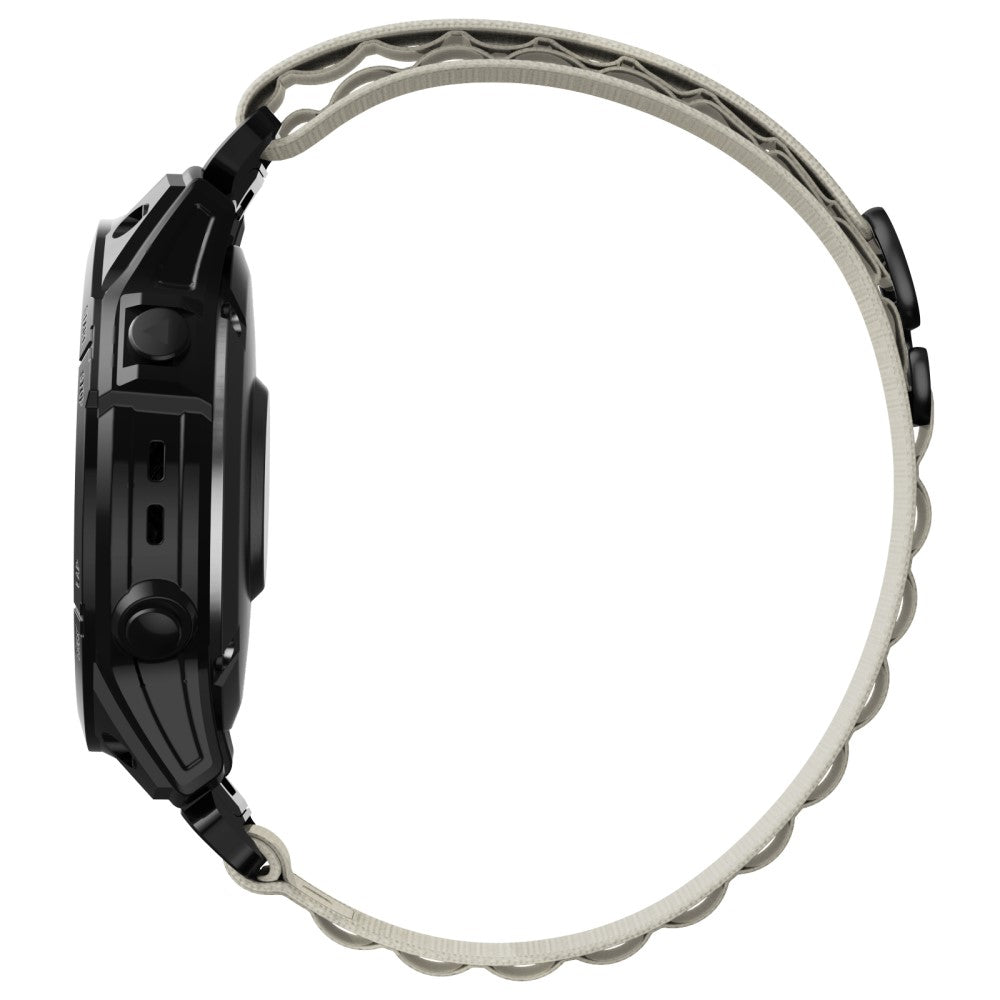 Garmin Fenix 7 / Forerunner 965 / 955 / 945 / 935 Watch Strap Nylon Loop Quick Release 22mm Wristband - Orange#serie_3