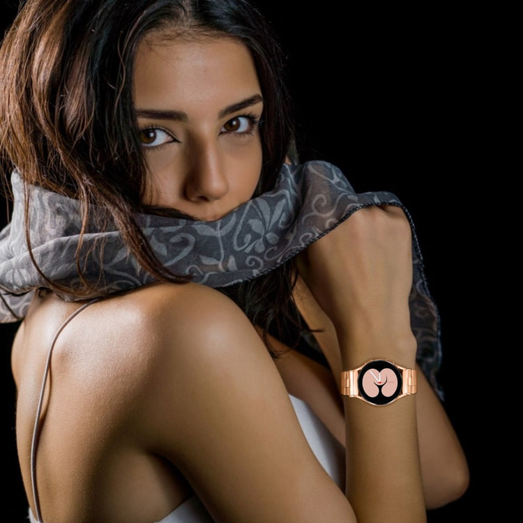 Vildt Fed Metal Universal Rem passer til Samsung Smartwatch - Pink#serie_068