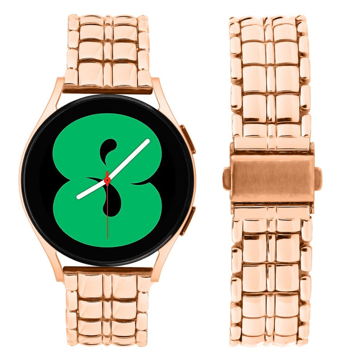 Rigtigt Fantastisk Metal Universal Rem passer til Samsung Smartwatch - Pink#serie_3