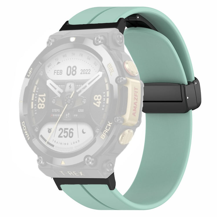 Super Elegant Silikone Rem passer til Amazfit T-Rex 2 - Grøn#serie_2