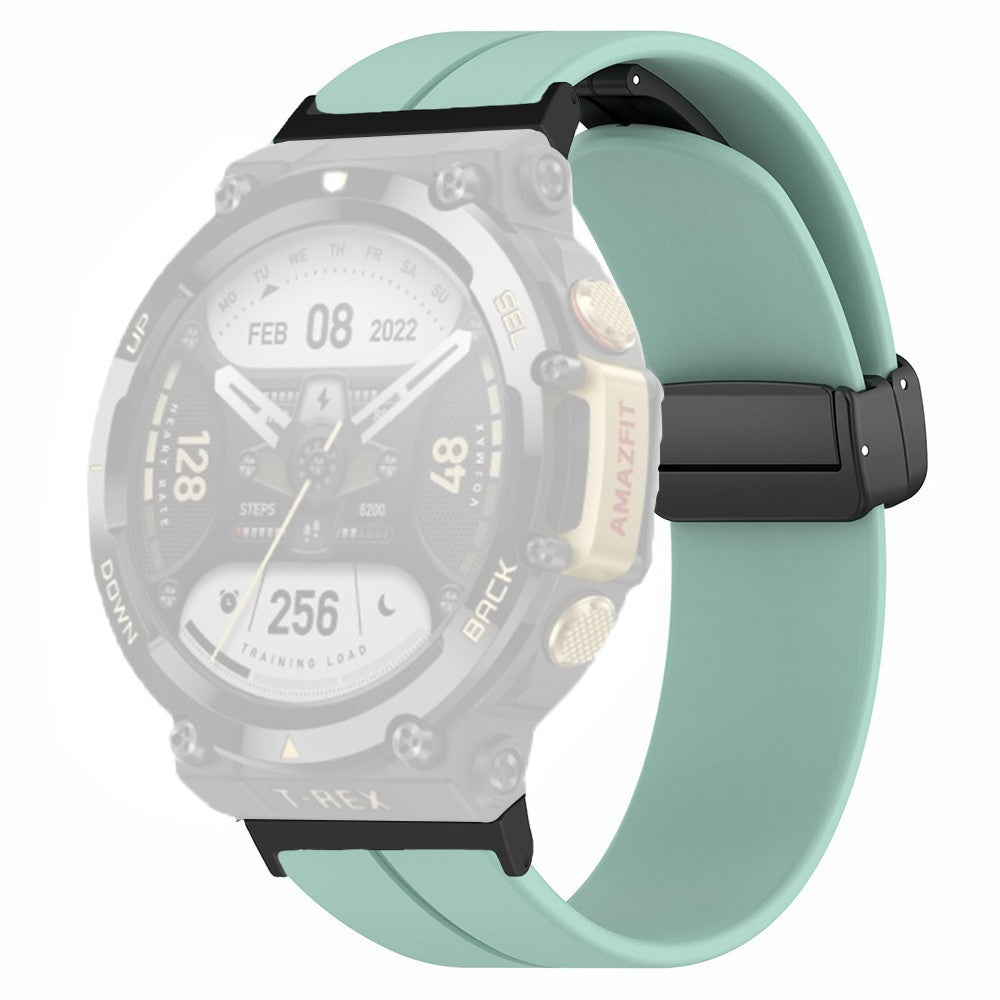Super Elegant Silikone Rem passer til Amazfit T-Rex 2 - Grøn#serie_2