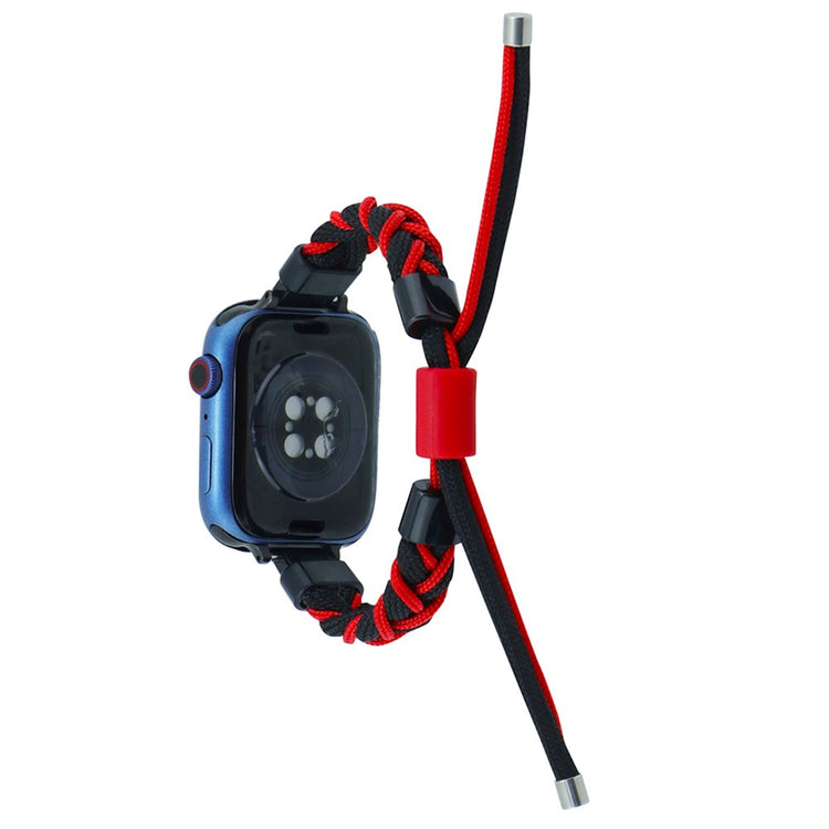 Meget Fed Nylon Universal Rem passer til Apple Smartwatch - Rød#serie_5