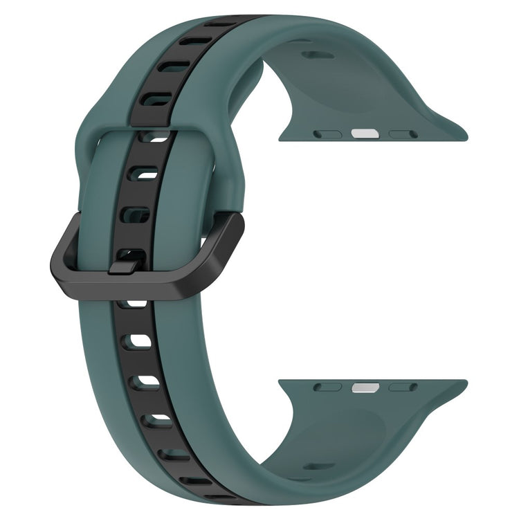 Vildt Elegant Silikone Universal Rem passer til Apple Smartwatch - Grøn#serie_4