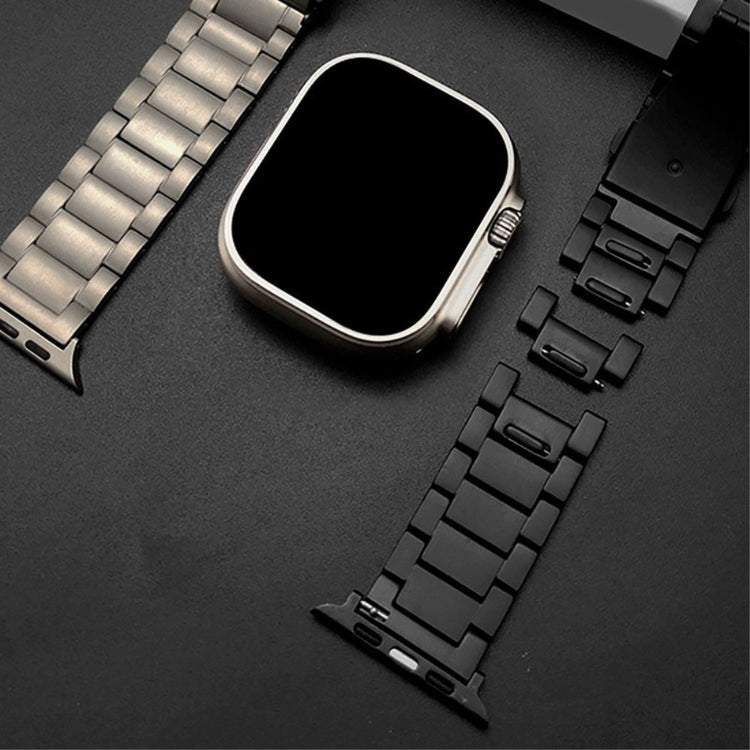 Flot Metal Universal Rem passer til Apple Smartwatch - Sølv#serie_2