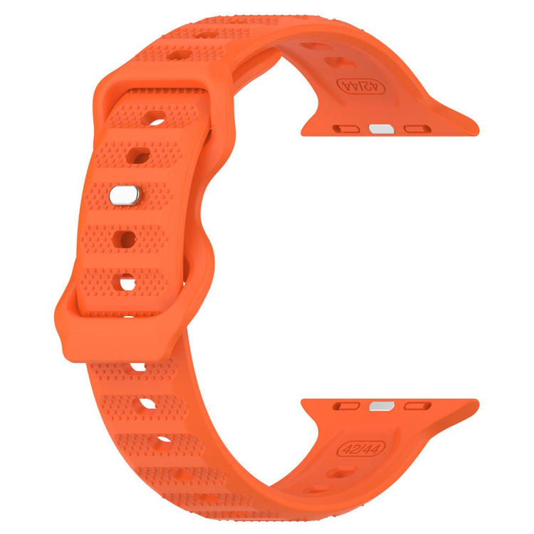 Eminent Metal Og Silikone Universal Rem passer til Apple Smartwatch - Orange#serie_3