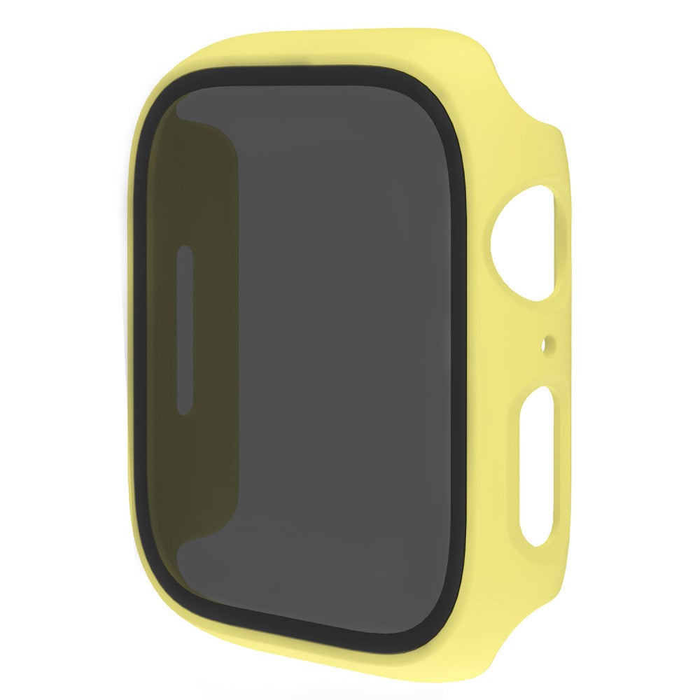 Apple Watch Series 9 41mm protective cover with tempered glass - Yellow#serie_8