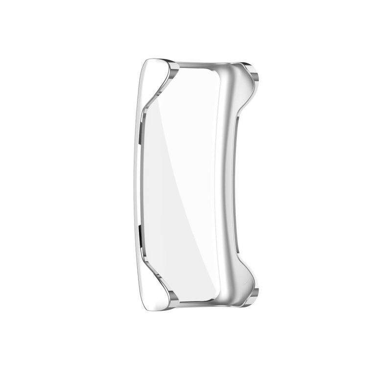 Beskyttende Fitbit Inspire 2 Silikone Cover - Sølv#serie_6