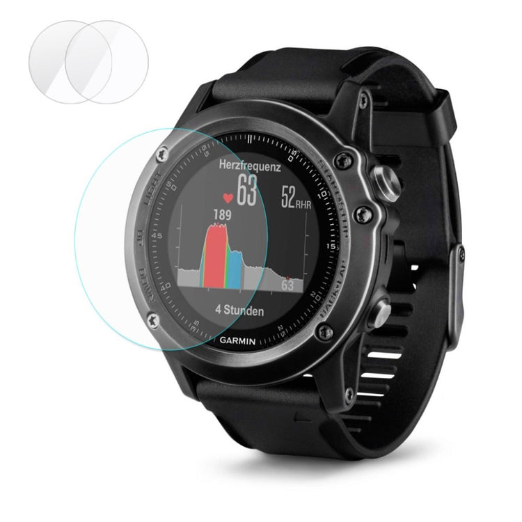Garmin Fenix 3 Hærdet Glas  0.2mm Skærmbeskytter - Gennemsigtig#serie_014