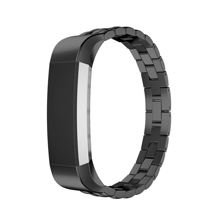 Mega fantastisk Fitbit Alta HR Metal Rem - Sort#serie_013