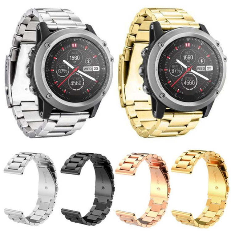 Mega cool Garmin Fenix 3 Metal Rem - Sort#serie_4