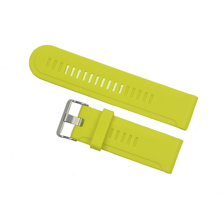 Rigtigt skøn Garmin Fenix 3 Silikone Rem - Grøn#serie_1