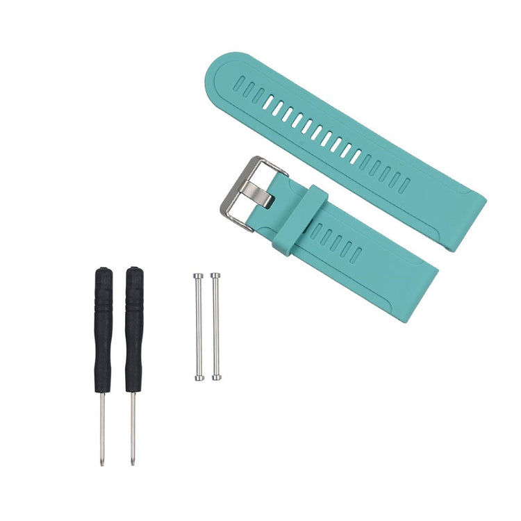 Rigtigt skøn Garmin Fenix 3 Silikone Rem - Grøn#serie_3