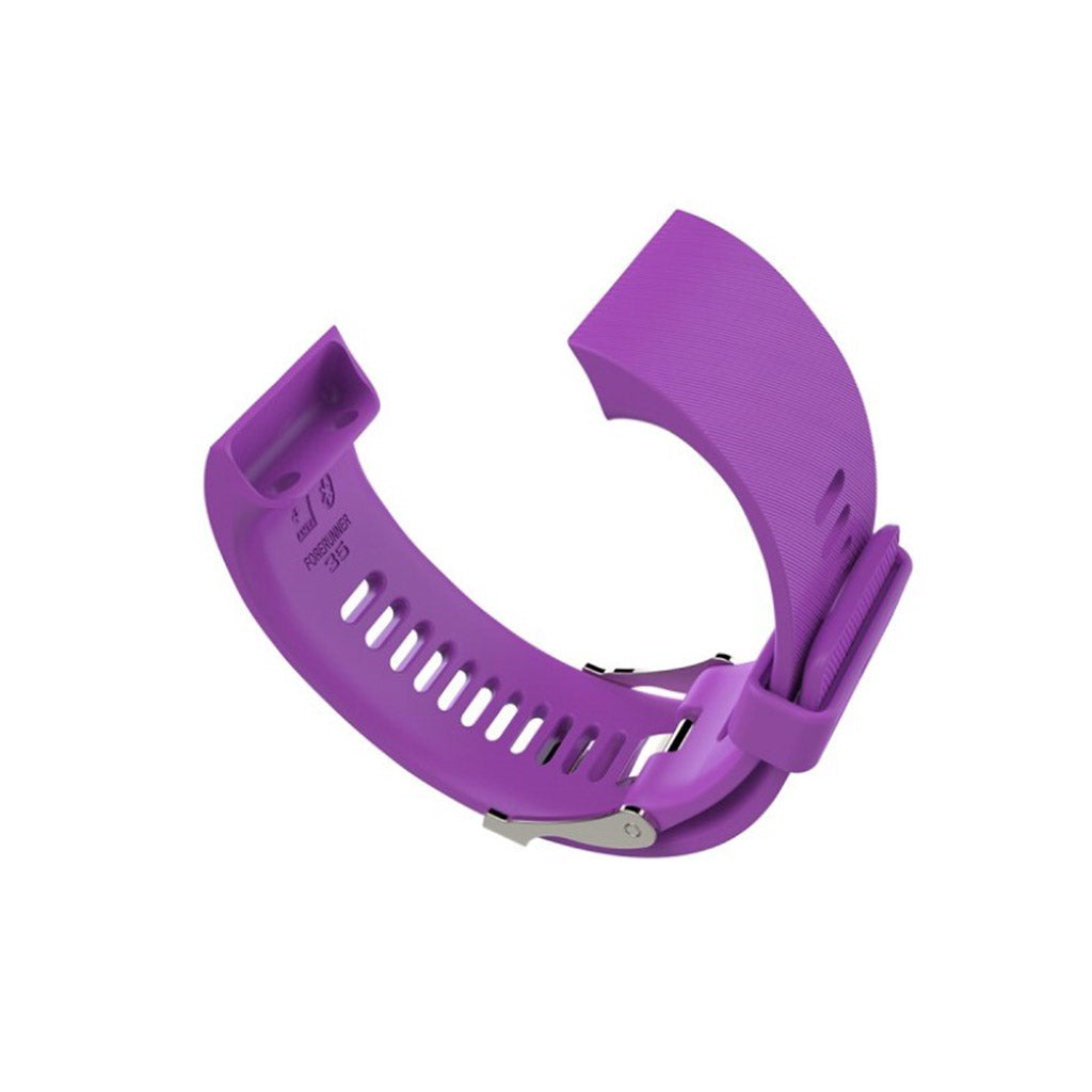 Meget smuk Garmin Forerunner 35 Silikone Rem - Lilla#serie_1