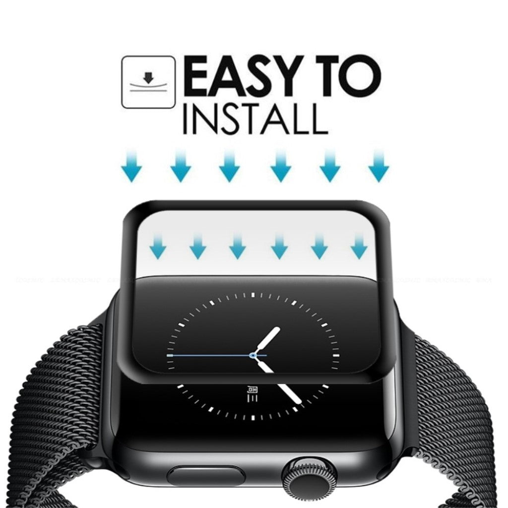 Apple Watch Series 4 44mm / Apple Watch 44mm Hærdet Glas Skærmbeskytter - Gennemsigtig#serie_208
