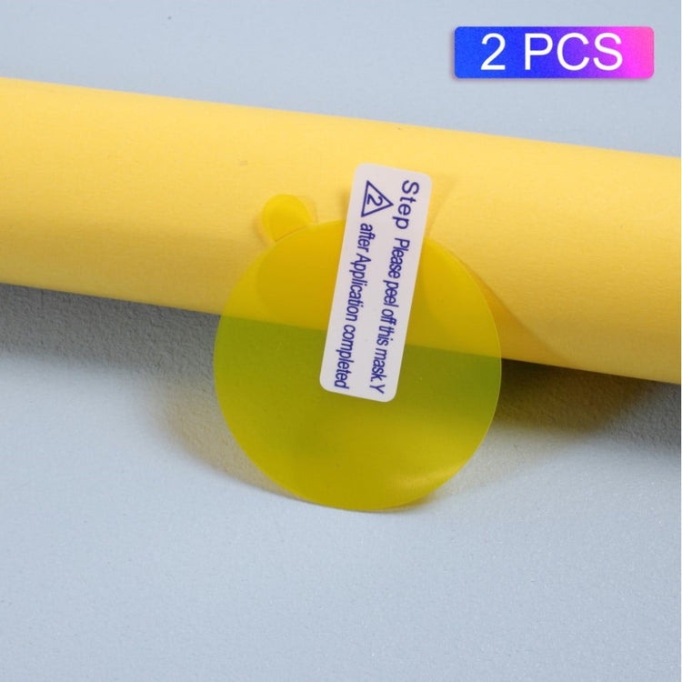 2stk Samsung Galaxy Watch Active Silikone Skærmbeskytter - Gennemsigtig#serie_462