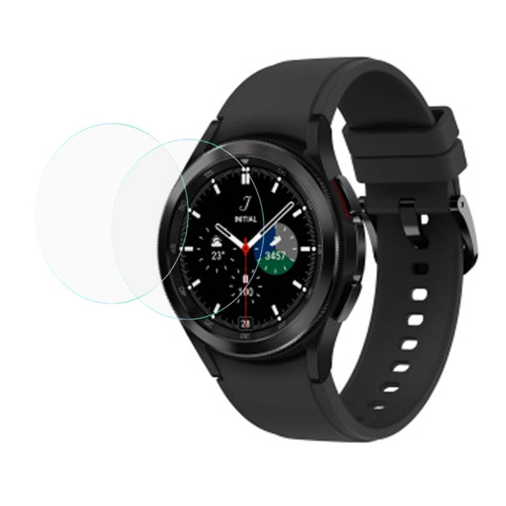 2stk Samsung Galaxy Watch 4 Classic (42mm) Hærdet Glas  HD Skærmbeskytter - Gennemsigtig#serie_543