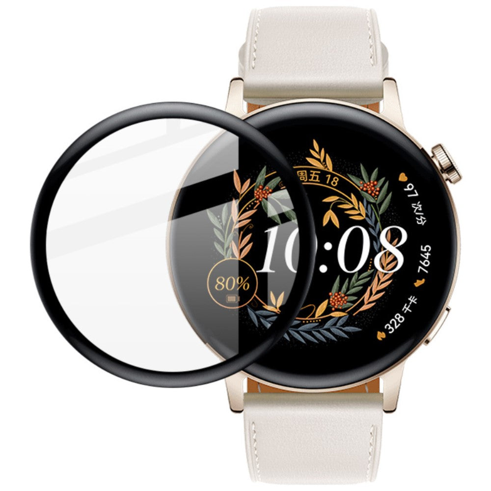 Huawei Watch GT 3 (42mm) Plastik  HD Skærmbeskytter - Gennemsigtig#serie_320