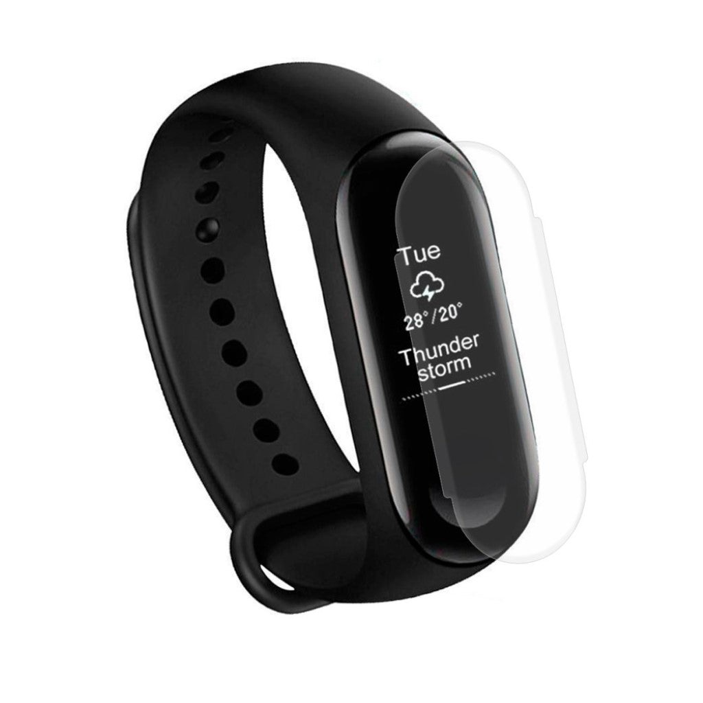 Xiaomi Mi Band 3 Plastik  HD Skærmbeskytter - Gennemsigtig#serie_019