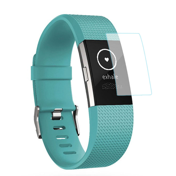 Fitbit Charge 2 Plastik Skærmbeskytter - Gennemsigtig#serie_616