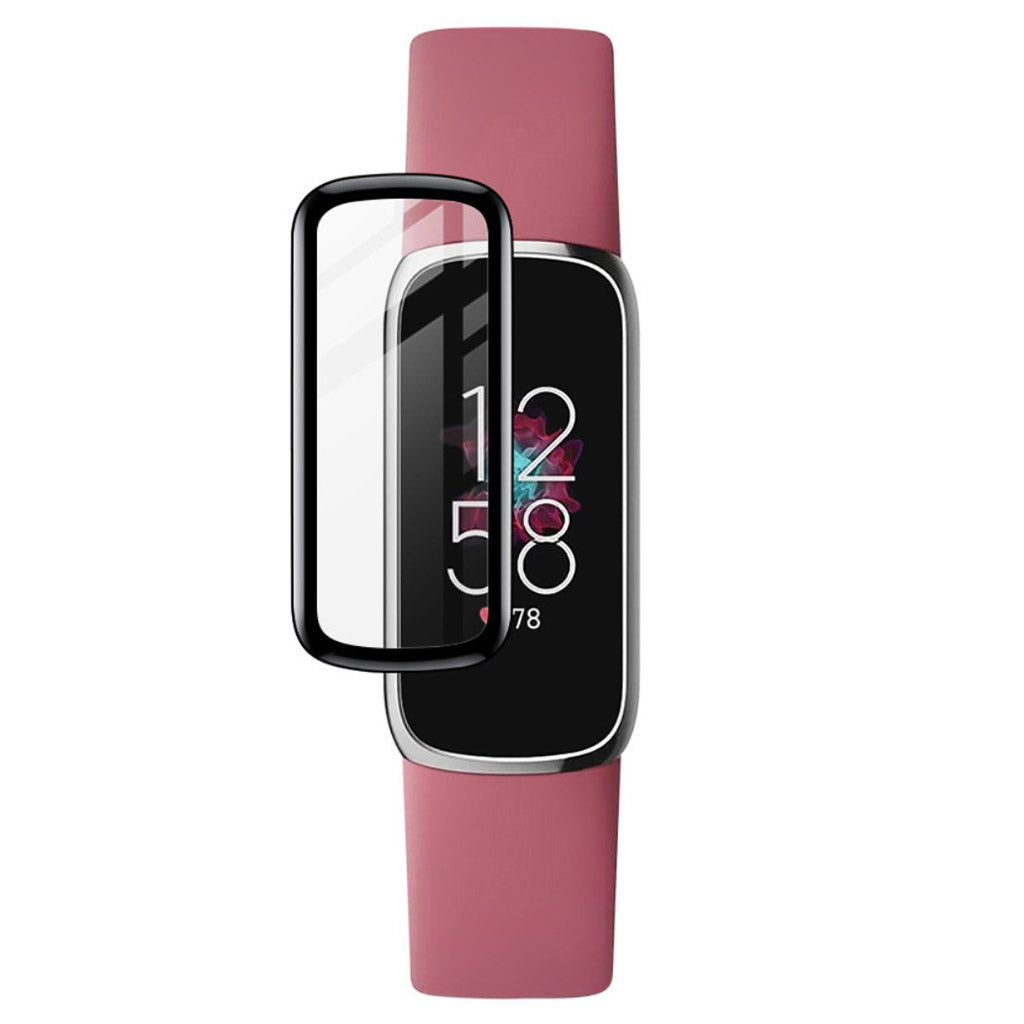 Fitbit Luxe Plastik Skærmbeskytter - Gennemsigtig#serie_640