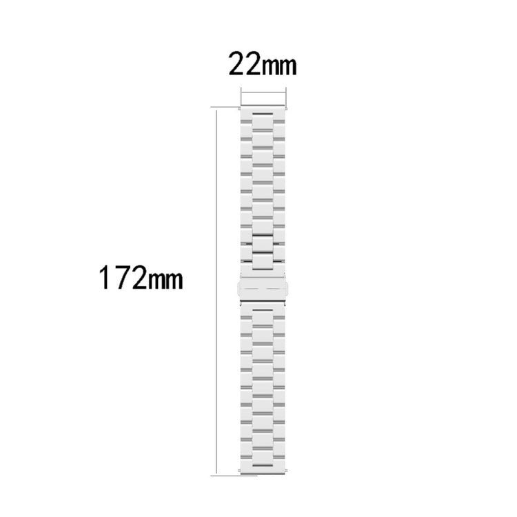 Mega komfortabel Universal Metal Rem - Sølv#serie_2