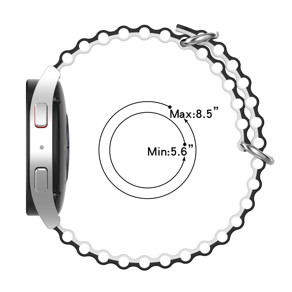 Helt vildt fint Universal Silikone Rem - Gul#serie_6