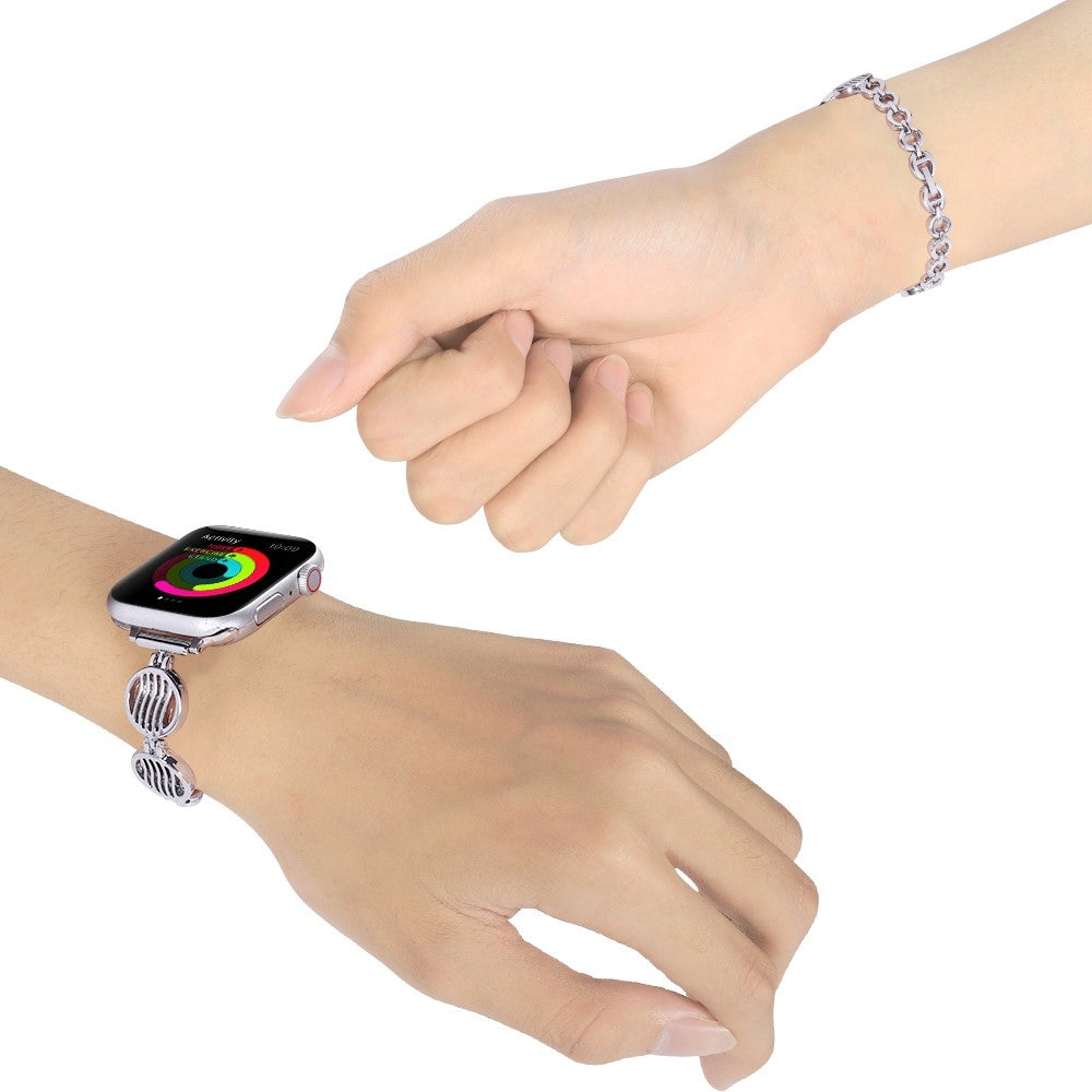 Fortrinligt Universal Apple Metal Urrem - Sølv#serie_3