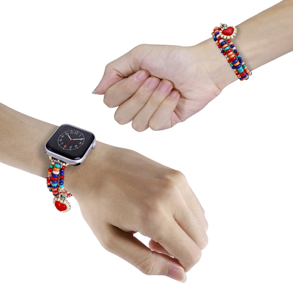 Mega fint Universal Apple Plastik Rem - Rød#serie_3