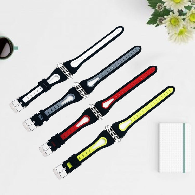 Helt vildt fint Apple Watch Series 4 40mm Silikone Rem - Flerfarvet#serie_4