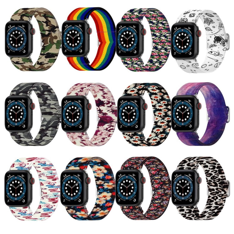 Mega kønt Universal Apple Nylon Rem - Flerfarvet#serie_5