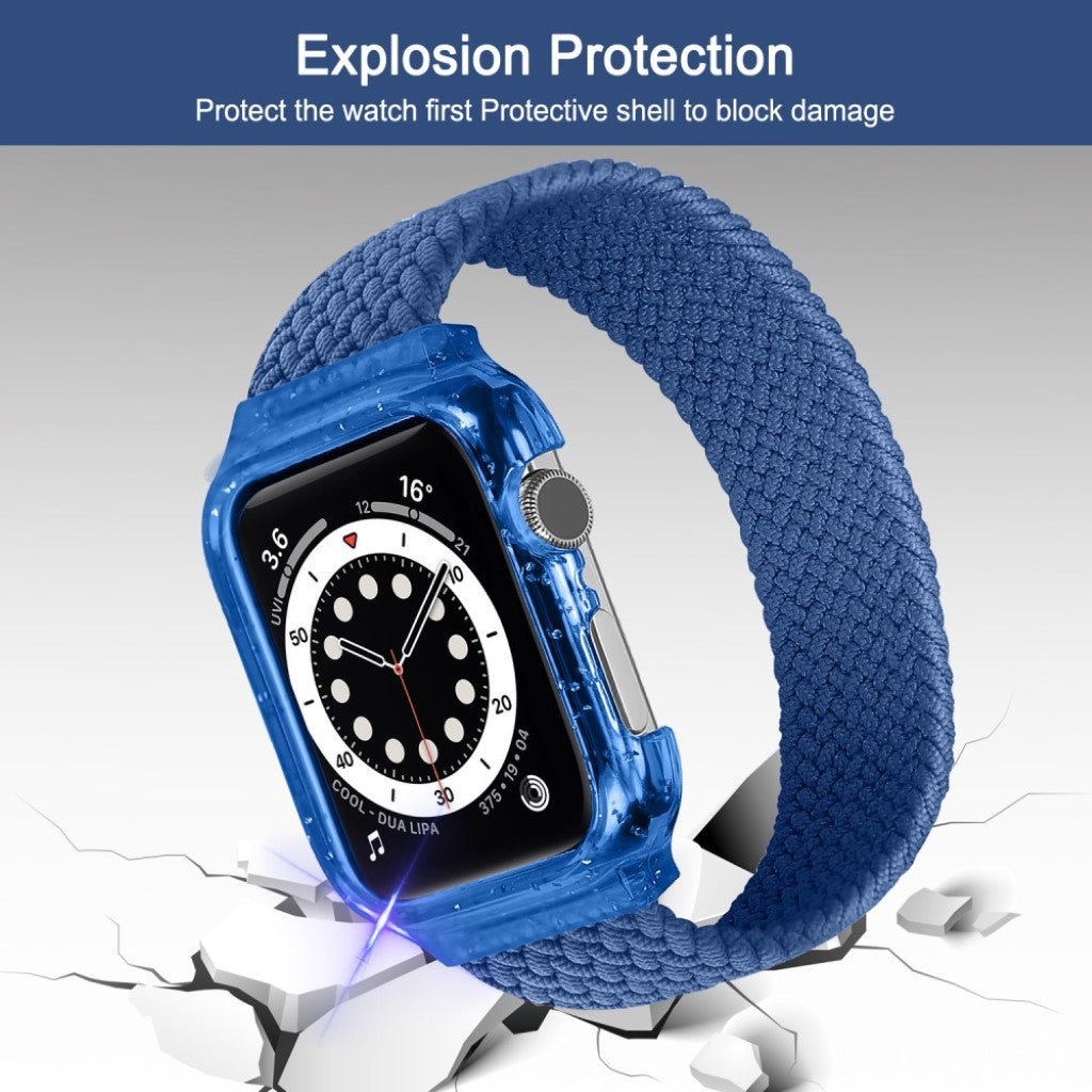 Meget slidstærk Universal Apple Nylon Rem - Størrelse: S - Blå#serie_3