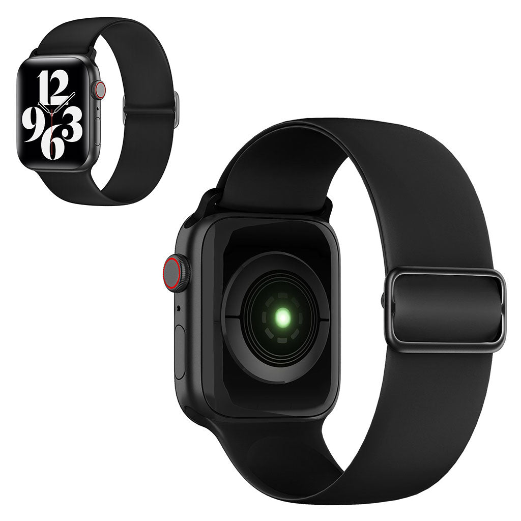 Stilfuld Universal Apple Silikone Rem - Sort#serie_1