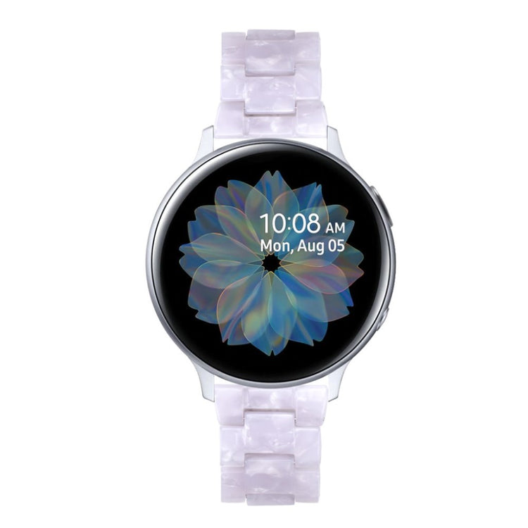 Samsung Galaxy Watch (46mm) / Samsung Galaxy Watch Active  Rem - Hvid#serie_2