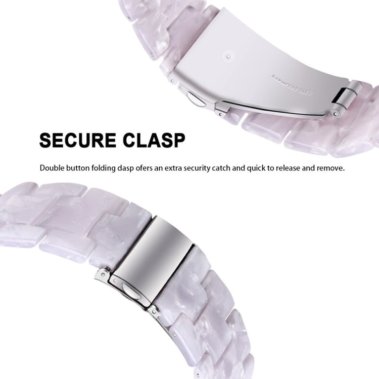 Samsung Galaxy Watch (46mm) / Samsung Galaxy Watch Active  Rem - Hvid#serie_2