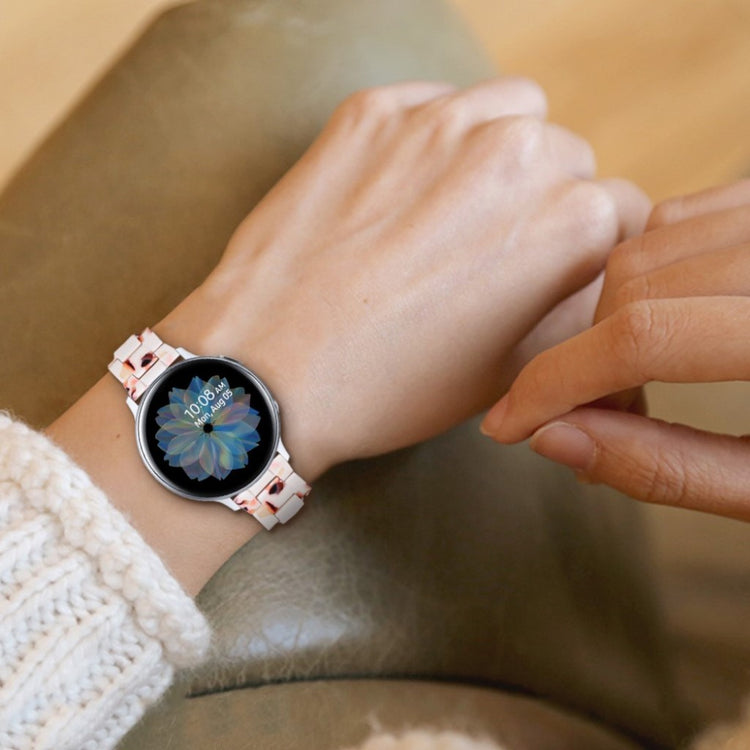 Samsung Galaxy Watch (46mm) / Samsung Galaxy Watch Active  Rem - Hvid#serie_5
