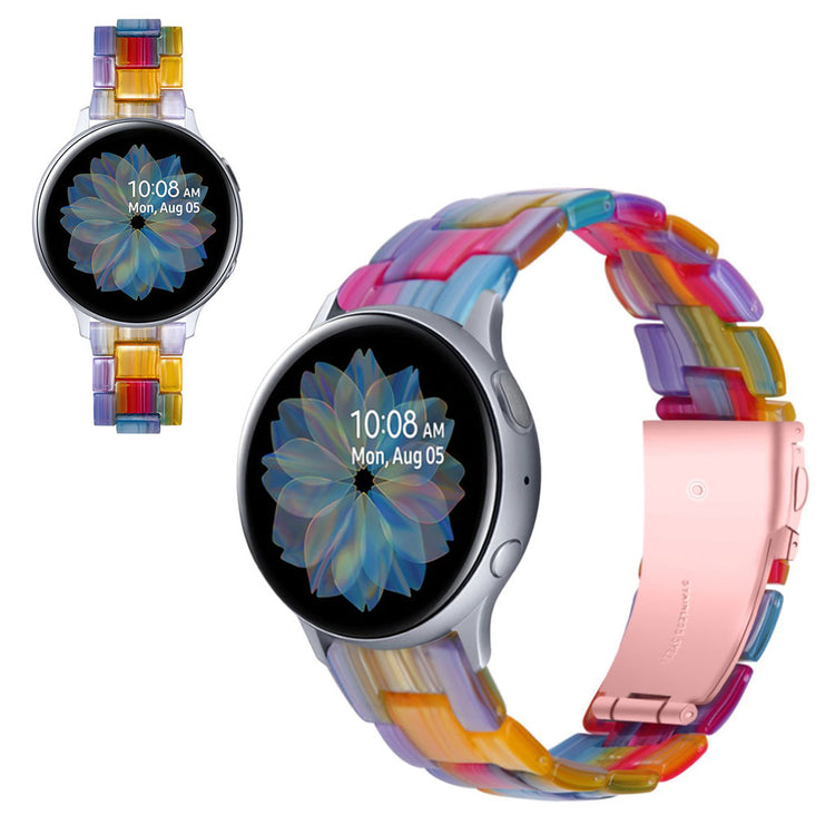 Samsung Galaxy Watch (46mm) / Samsung Galaxy Watch Active  Rem - Flerfarvet#serie_9