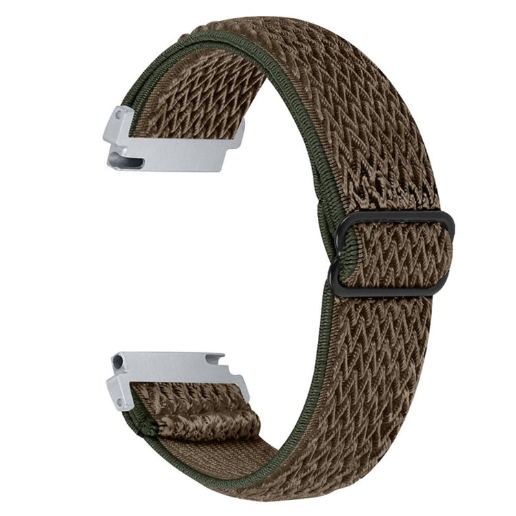 Samsung Galaxy Watch 3 (45mm) / Samsung Galaxy Watch (46mm) Nylon Rem - Brun#serie_10