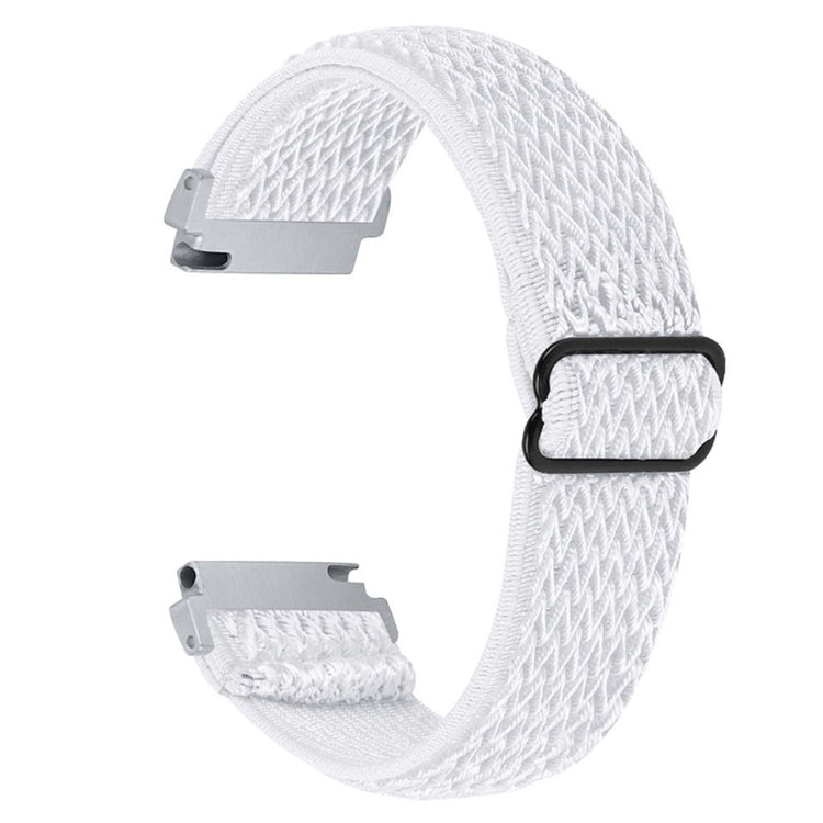 Samsung Galaxy Watch 3 (45mm) / Samsung Galaxy Watch (46mm) Nylon Rem - Hvid#serie_15