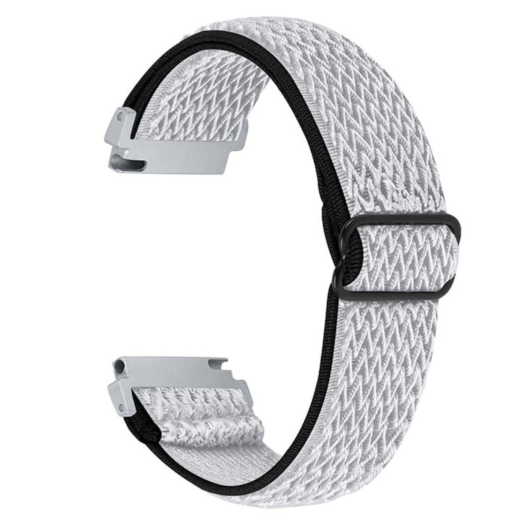 Samsung Galaxy Watch 3 (45mm) / Samsung Galaxy Watch (46mm) Nylon Rem - Hvid#serie_9