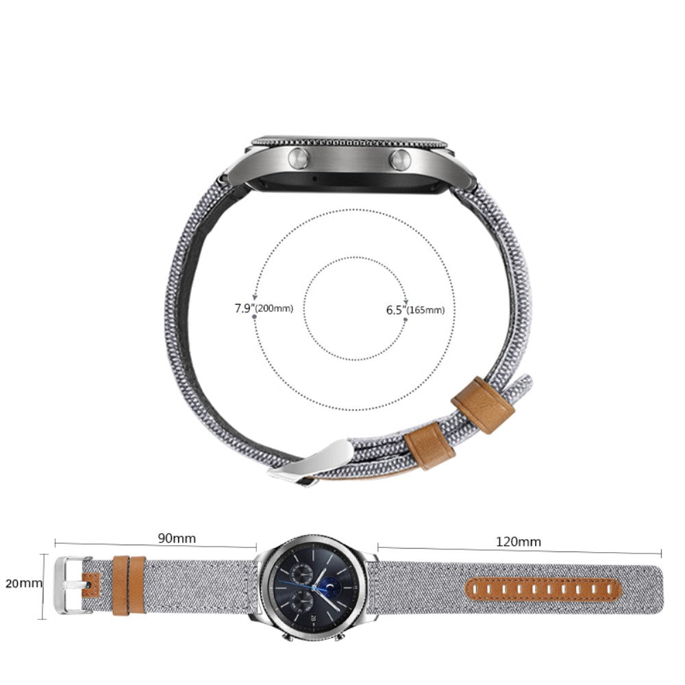 Vildt fed Universal Nylon Rem - Hvid#serie_2