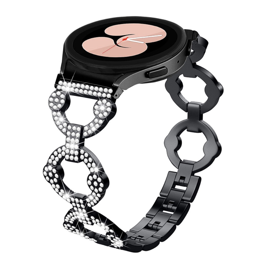 Mega nydelig Universal Samsung Metal og Rhinsten Rem - Sort#serie_1