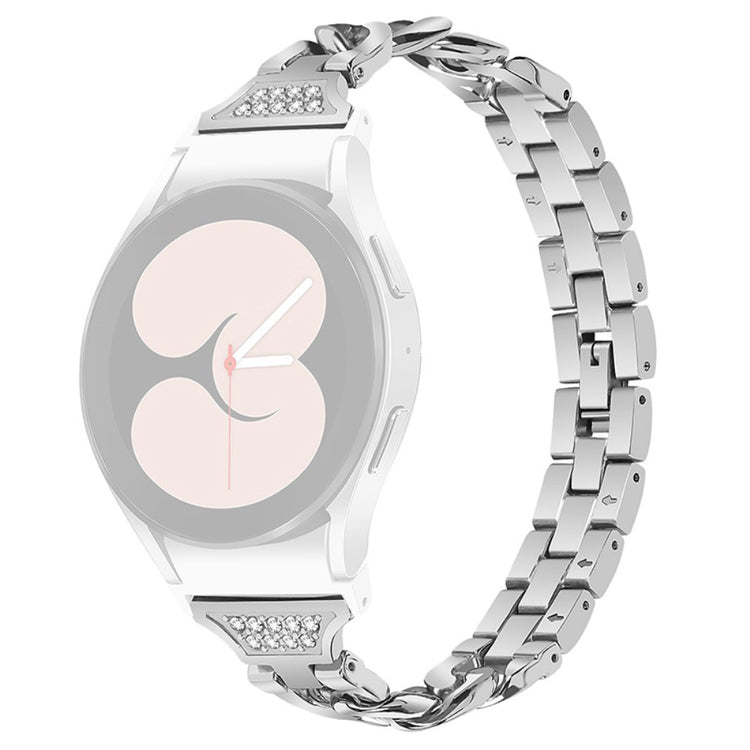 Fremragende Universal Samsung Metal og Rhinsten Rem - Sølv#serie_103