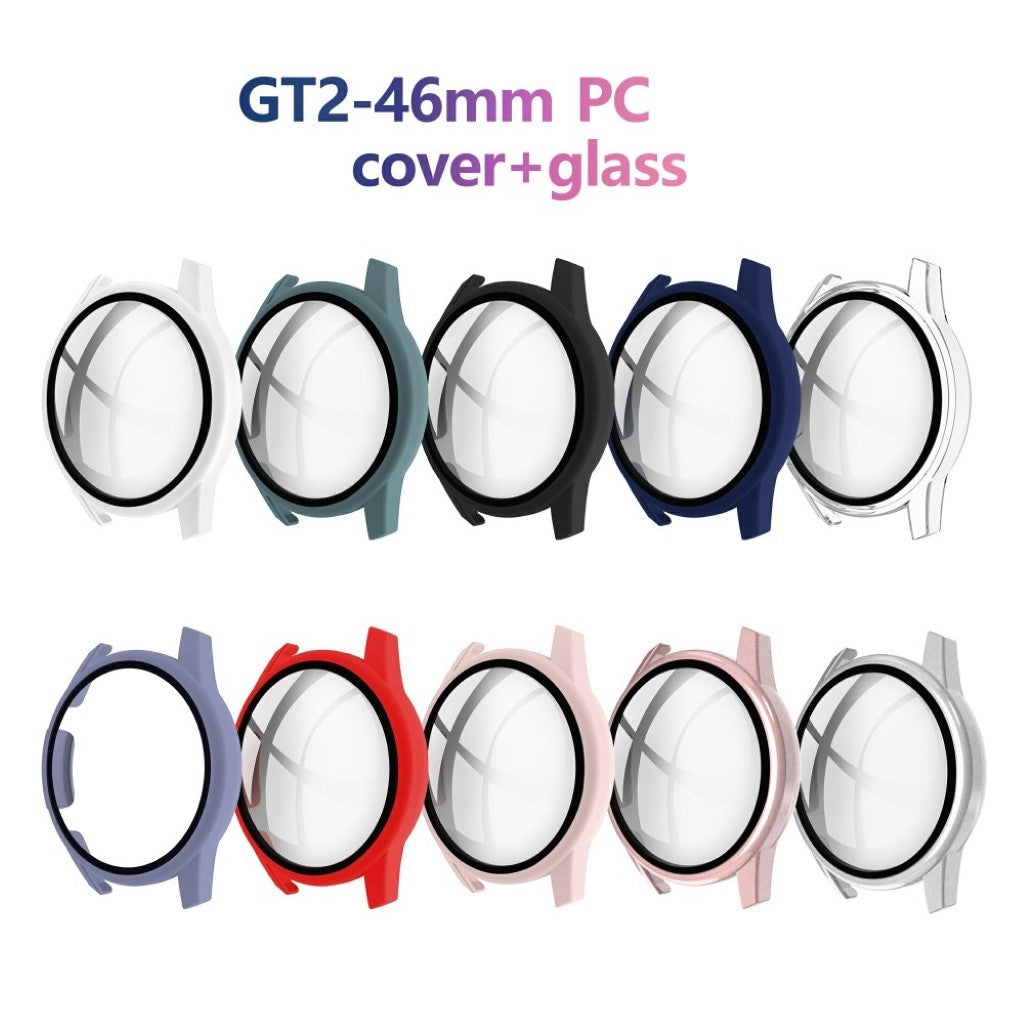 Super Fint Huawei Watch GT 2 46mm Plastik Cover - Gennemsigtig#serie_9