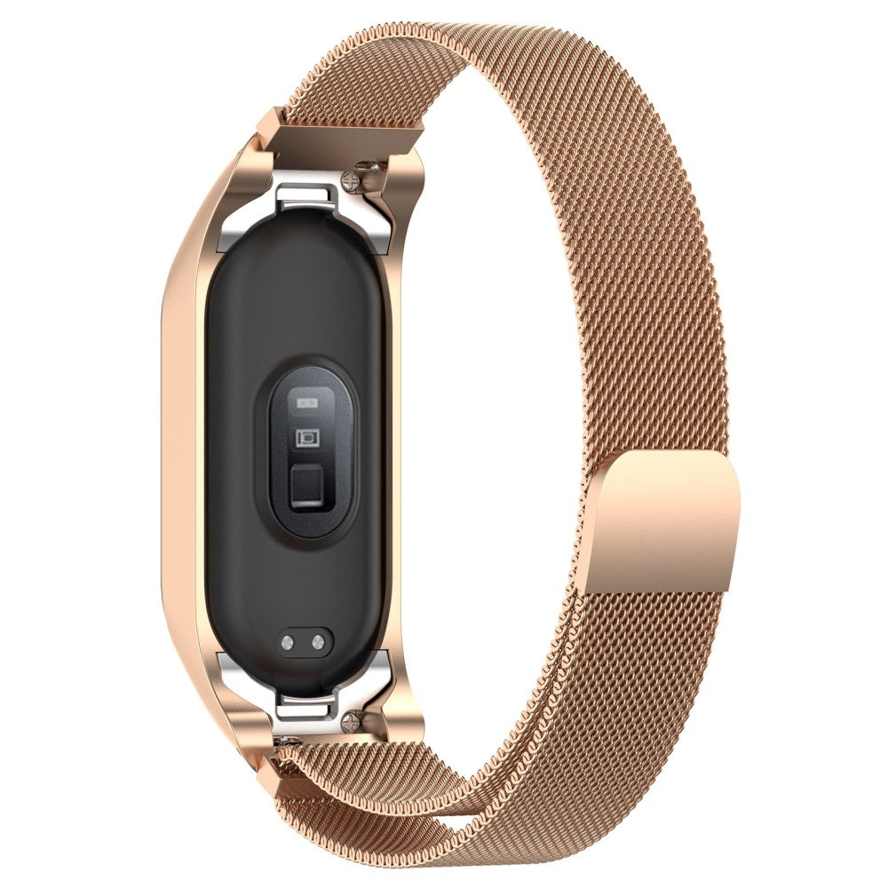 Meget fint Xiaomi Mi Band 7 Metal Rem - Guld#serie_035