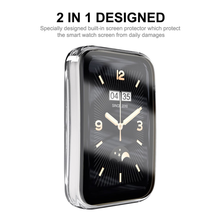 Fed Xiaomi Mi Band 7 Pro Silikone Cover - Gennemsigtig#serie_018