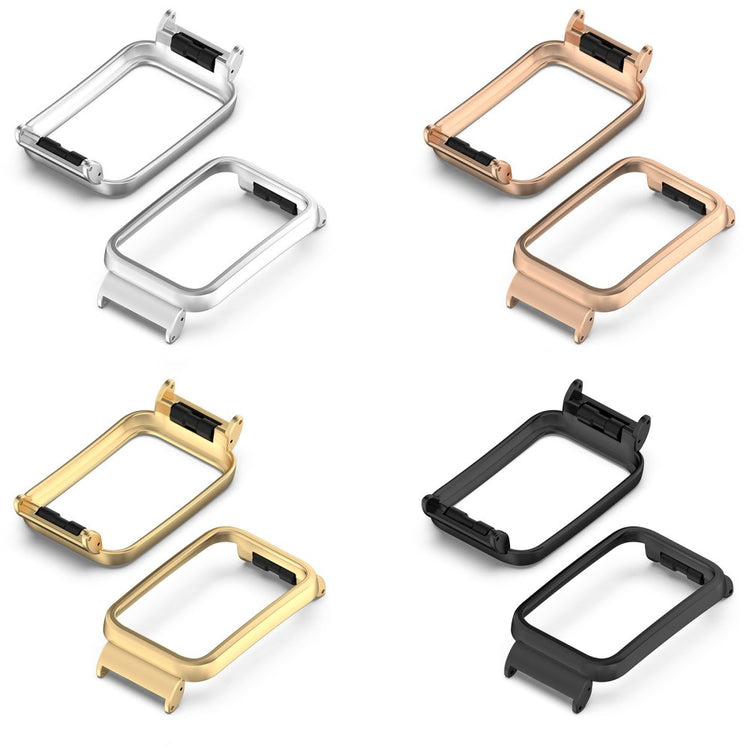 Xiaomi Mi Band 7 Pro  Metal Bumper  - Sort#serie_1