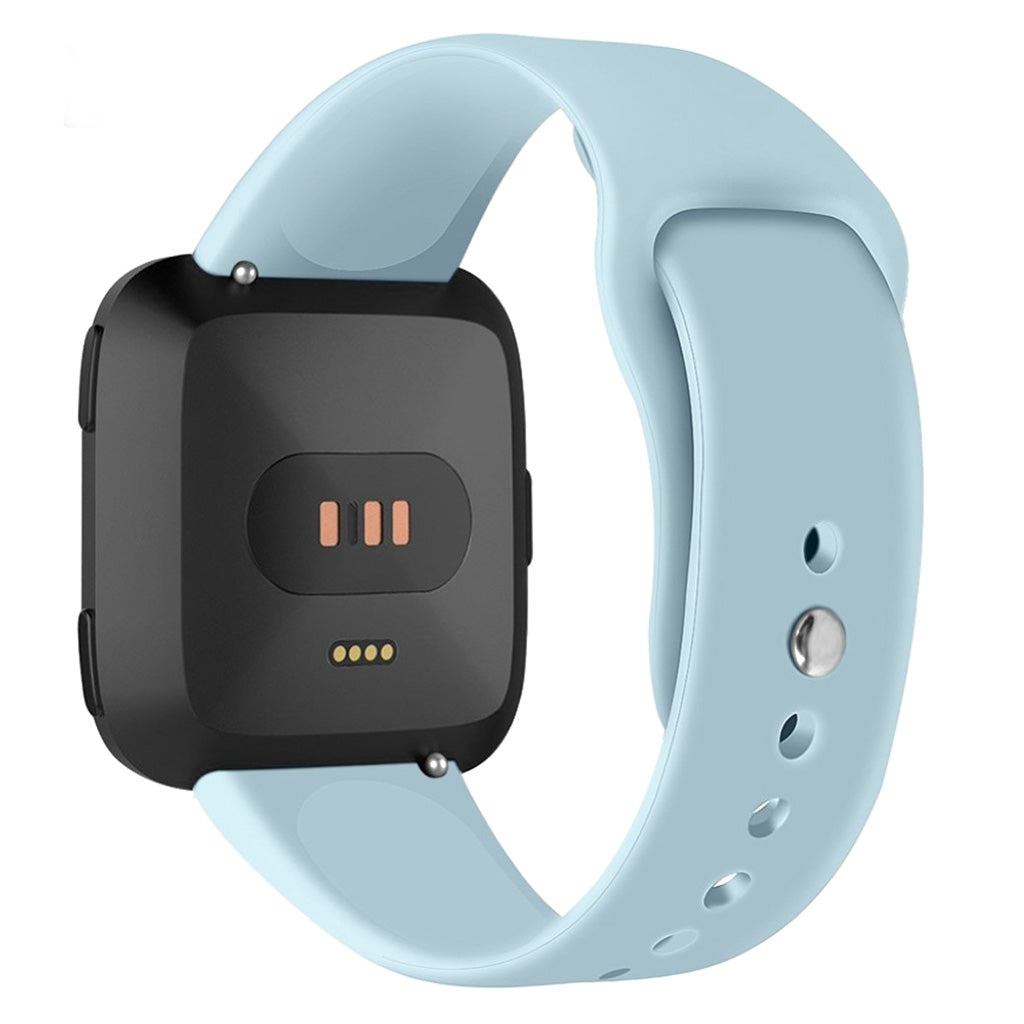 Helt vildt sejt Fitbit Versa Lite Silikone Rem - Blå#serie_10