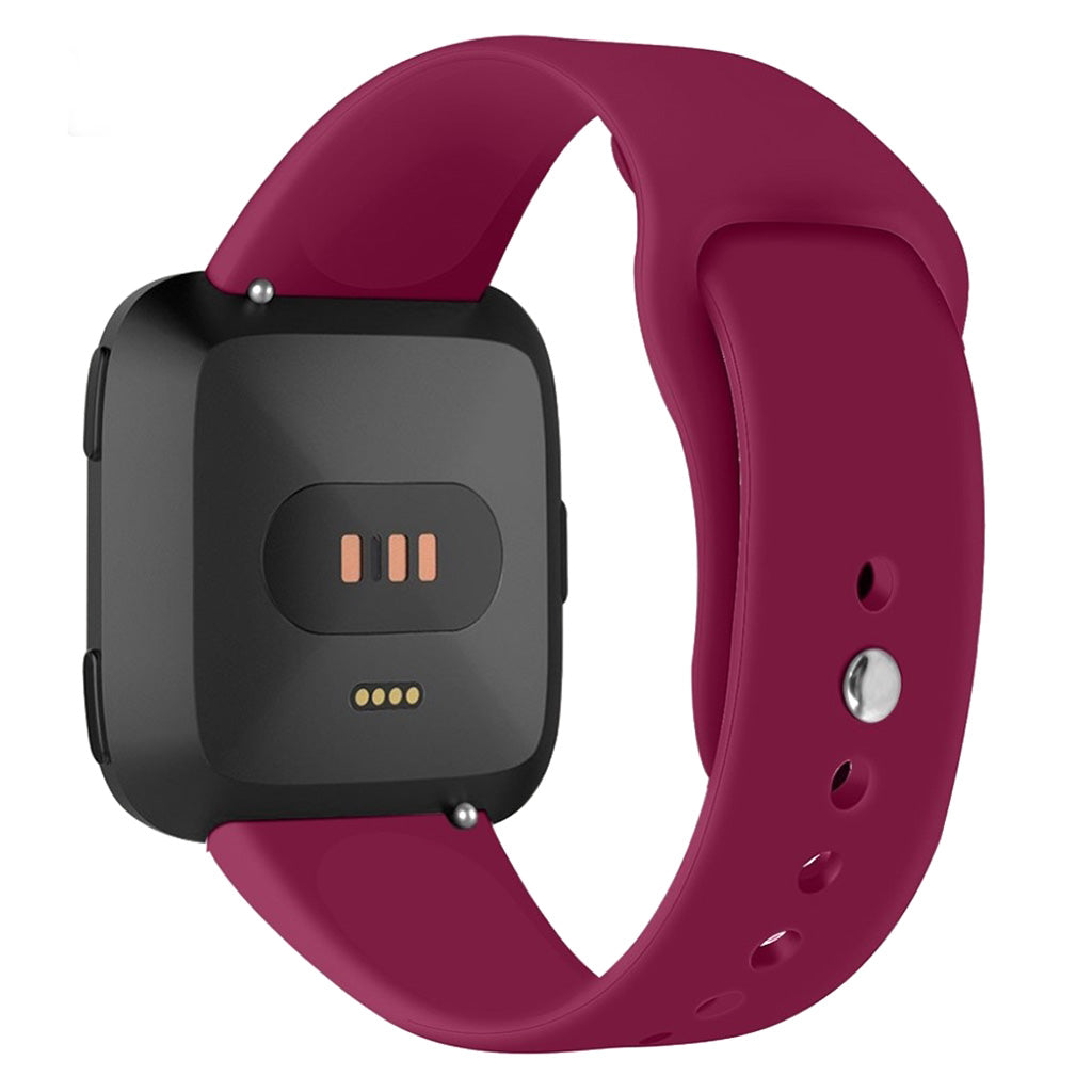 Helt vildt sejt Fitbit Versa Lite Silikone Rem - Rød#serie_8