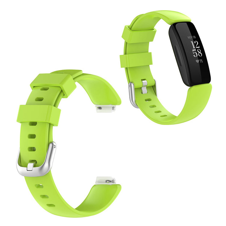 Meget sejt Fitbit Inspire 2 Silikone Rem - Størrelse: S - Grøn#serie_9